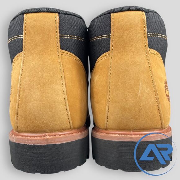 Timberland Premium Mid Lace-Up Chukka Wheat Black Size 12 Boots TBOA431H754 - Picture 7 of 7